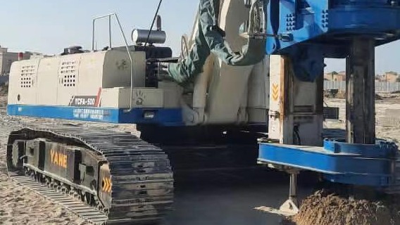 CFA旋挖钻机边钻孔边灌桩